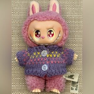 Labubu Cardigan Sweater